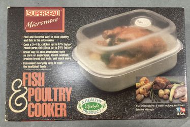 FISH & POULTRY Cooker By Superseal “A Healthy Lifestyle Product” / Microwave
