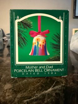 1986 Hallmark Bell Ornament