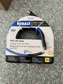 FS: Brand New Kobalt 50ft X 3/8in PVC Air Hose