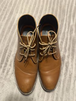 Hawk&co Memory Foam Brown Men’s Dress Shoes