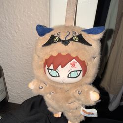 Naruto Gaara x Shukaku Plush Keychain – Excellent Condition