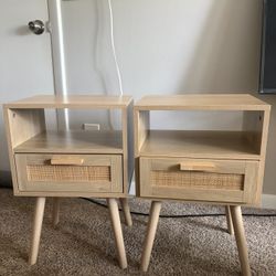 Two Nightstand/side Tables 