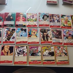 One Piece Romance Dawn Wave 1 Complete Uncommon Set