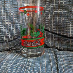 Christmas Coke Glass 