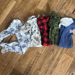 18 months boys footed sleeper