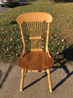 Single Harp Back Chair