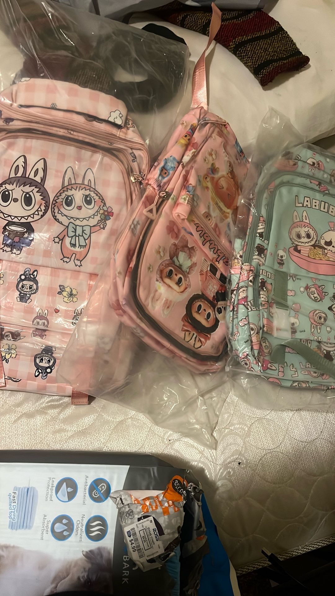 New Labubu Backpacks For Kids 15$ Each