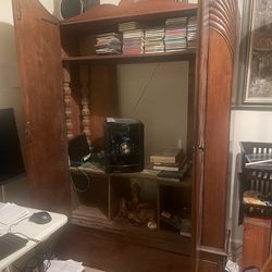 Make Offer - Antique Armoire Case