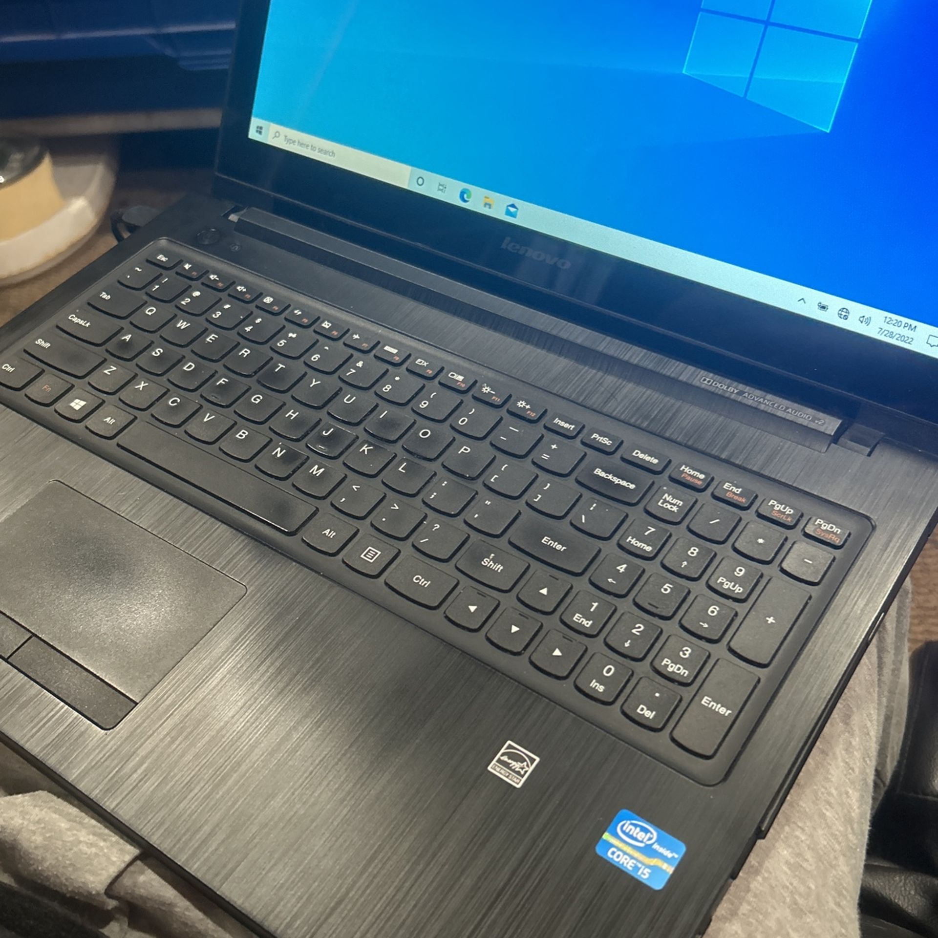lenovo touch screen i5 1tb hard drive 6 gb ram exelnte