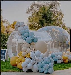 10 ft bubble balloon dome with blower