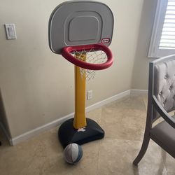 Kids Basketball Hoop with Ball- LIKE NEW 