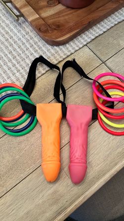 Adult Bachelorette Ring Toss Party Game