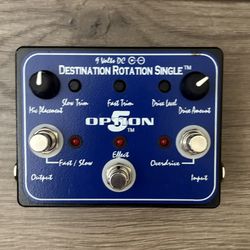 Option 5 Destination Rotation Single Guitar Pedal