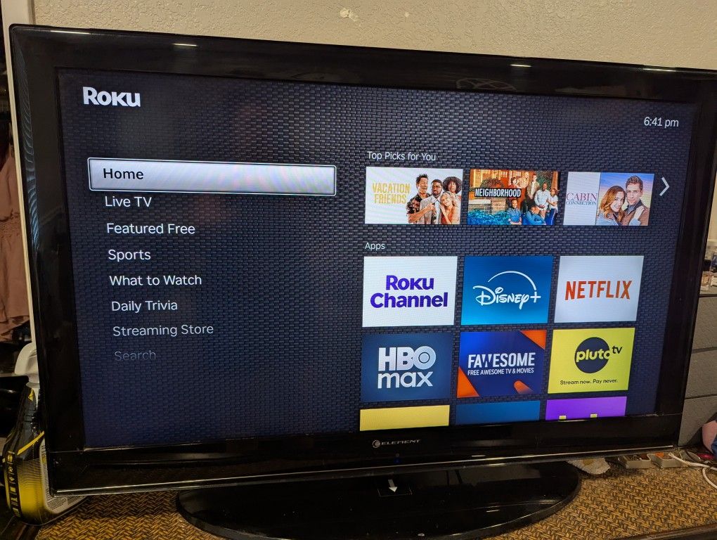 Flat Screen TV 45 In