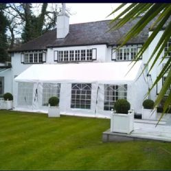 PARTY TENT 13 x 26 ft. White PE

