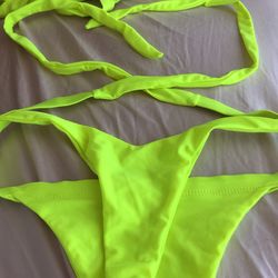 Lime Green Bikini