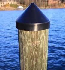New Marine dock piling caps