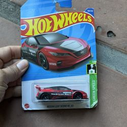 Hot Wheels 2022 HW Green Speed 2/5 Red Nissan Leaf 