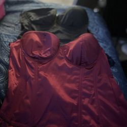 Two Corsets With G. Strings Size M 