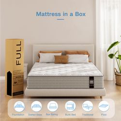 King Mattress, 12 Inch Hybrid King Size Mattresses