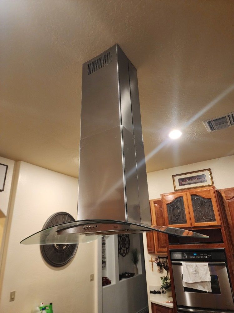 Whirlpool 36" Island Range Hood