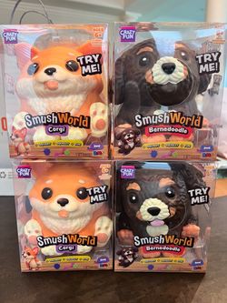 RMS SmushWorld Squishys Dogs Corgi & Bernedoodle