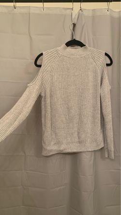 H&M long sleeve open shoulder jacket
