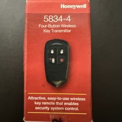 Honeywell Four Key  Wireless Transmitter For Security System