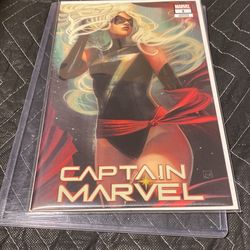 Captain Marvel 1 Variant Hann Comic Book