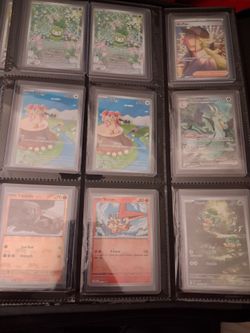 Pokémon TCG Card Lot – 9 Cards Binder Page