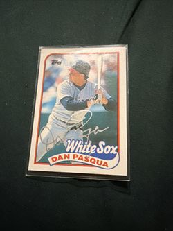 Dan Pasquale signed card