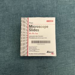 Microscope Slides 25 x 75 x 1mm