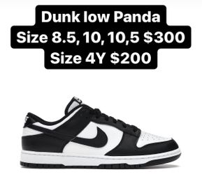 Dunk Panda Black White 