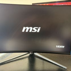 MSI 27in 120hz Curved Gaming Monitor