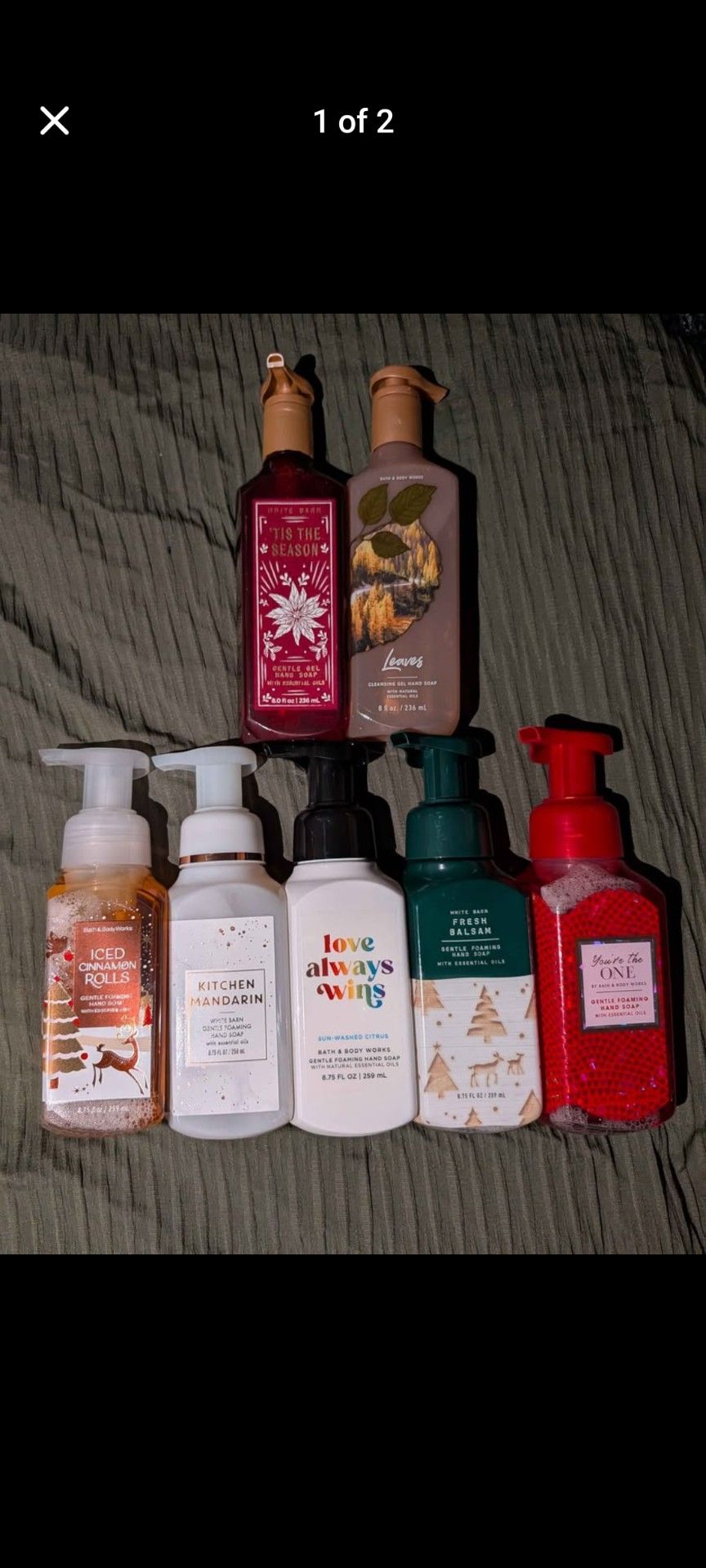 Bath And Body Works Hand Soaps