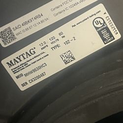 Maytag Front Load, Parts,model Mhw8630hc3