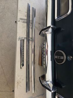 1968 Camaro Door Reveal Moldings