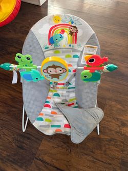 Baby Bouncer Seat with Toy Bar