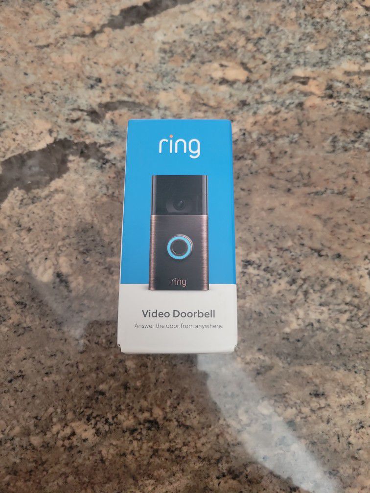 Brand New 2nd Generation Ring Video Doorbell 