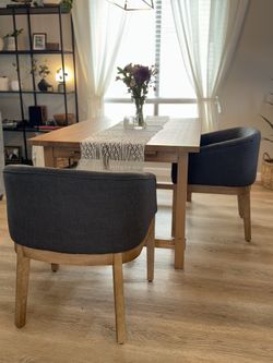 Mid-Century Modern Dining Chairs (Set of 2)