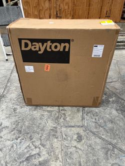 Dayton mobile floor fan 24” blade 3 speed brand new asking $125 thanks