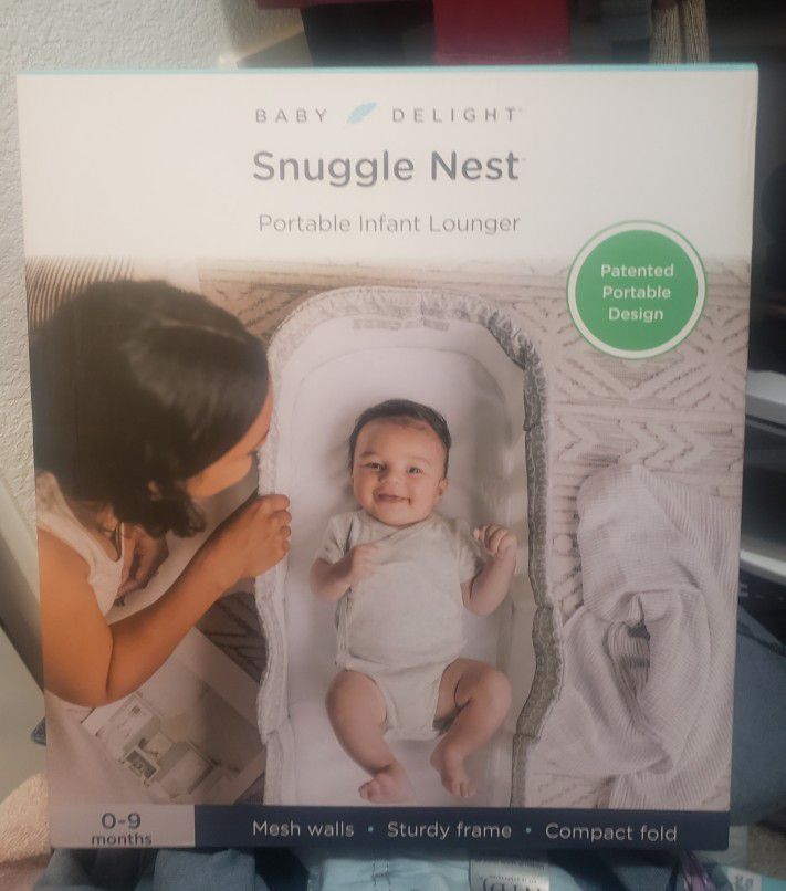 Snuggle Nest Portable Infant Lounger