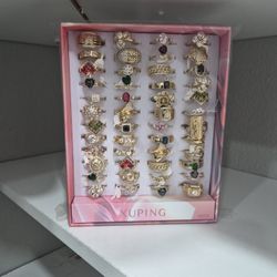 Laminated Gold Rings Daily Use