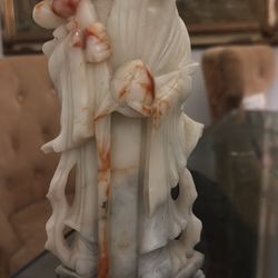  Chinese soapstone carving, likely depicting Shouxing, the God of longevity. 