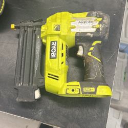 Ryobi Air strike Brad Nail Gun 