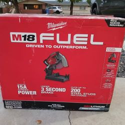 AVRASIVE CHOP SAW MILWAUKEE TOOL ONLY 