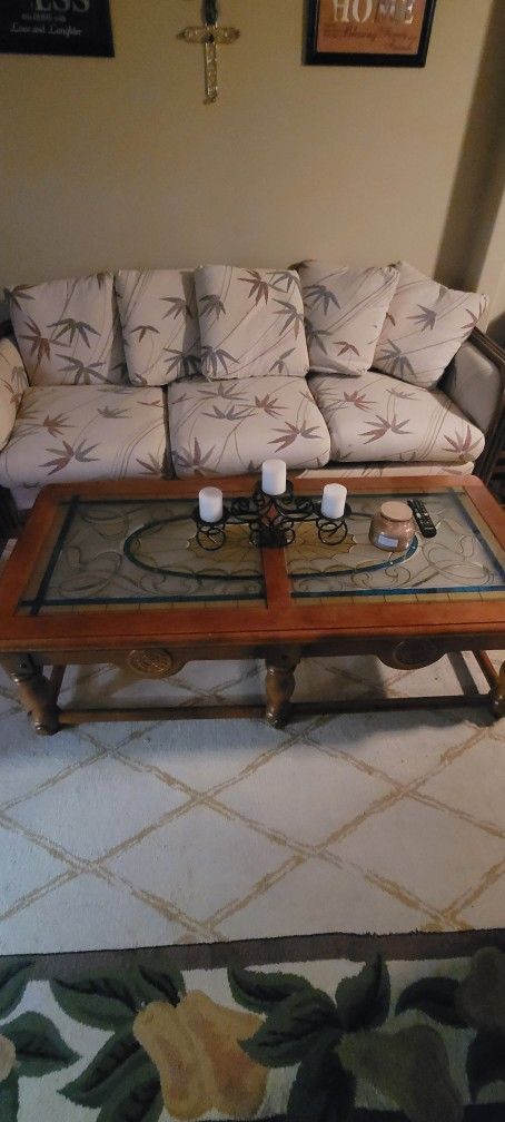 Coffee Table And 2 End Tables