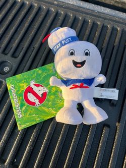 Ghostbusters Stay Puft Marshmallow Man Plush with DVD sealed 2016
