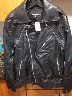 Karl Langford leather jacket