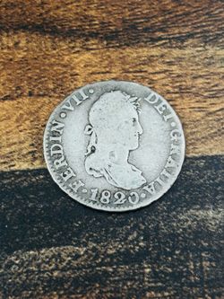 1820 Spain 🇪🇸 2 Reales Silver Coin